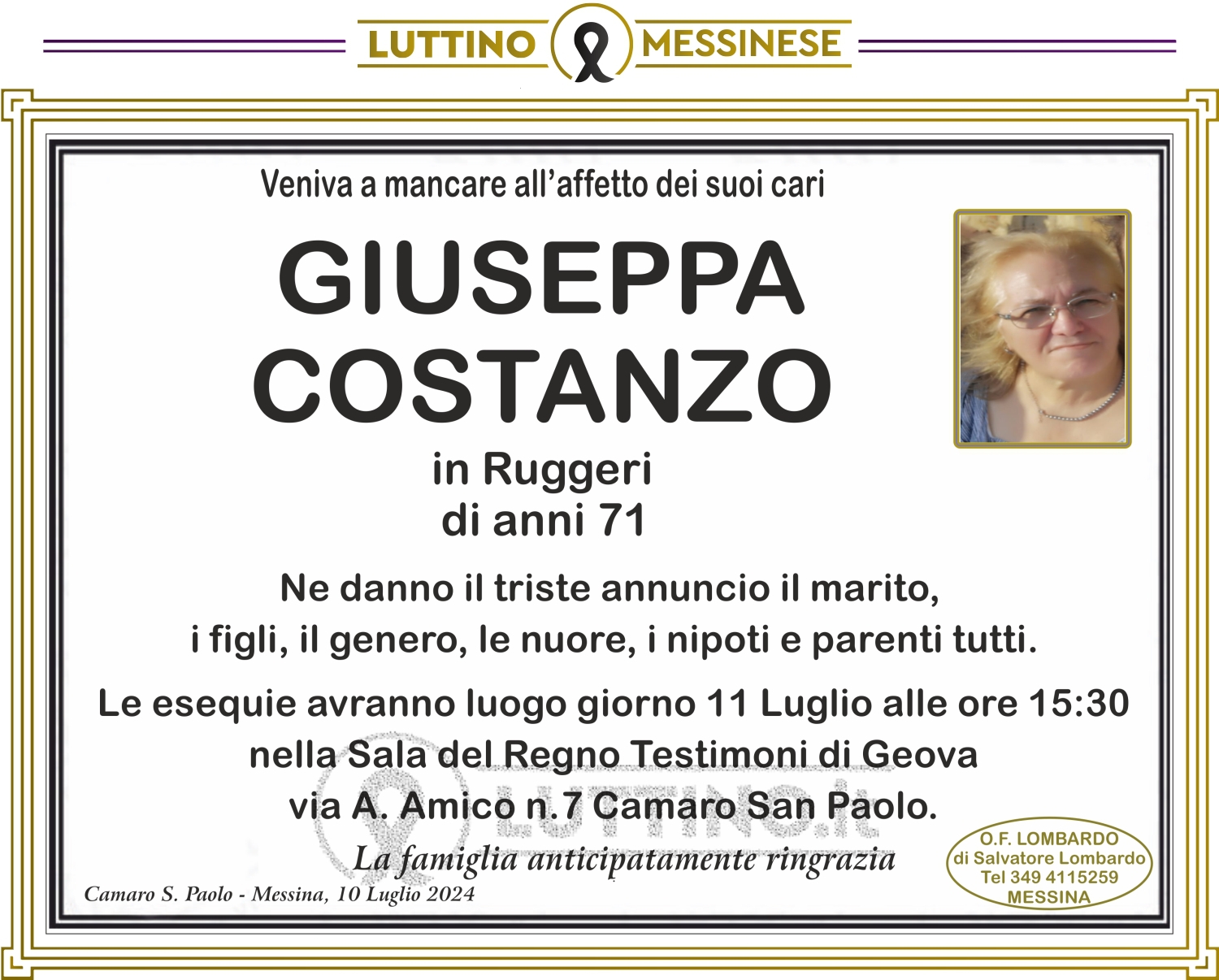 Giuseppa  Costanzo